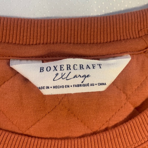 Vintage The Home Depot Boxercraft Padded Sweater Crewneck Dad Retro HD Pro - Picture 3 of 7